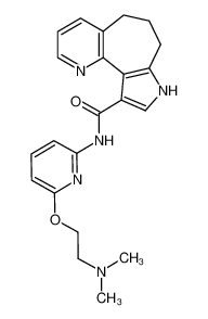 N-(6-(2-(dimethylamino)ethoxy)pyridin-2-yl)-5,6,7,8-tetrahydropyrrolo[2',3':6,7]cyclohepta[1,2-b]pyridine-10-carboxamide CAS:398122-14-0 manufacturer & supplier