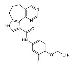 3,4,5,6-Tetrahydro-3,8,10-triaza-benzo(e]azulene-1-carboxylic acid (4-ethoxy-3-fluoro-phenyl)-amide CAS:398123-00-7 manufacturer & supplier