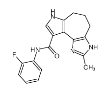 2-Methyl-4,5,6,7-tetrahydro-3H-1,3,7-triaza-cyclopenta[e]azulene-9-carboxylic acid (2-fluoro-phenyl)-amide CAS:398124-38-4 manufacturer & supplier