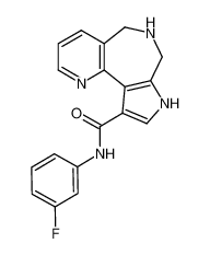 3,4,5,6-Tetrahydro-3,5,10-triaza-benzo[e]azulene-1-carboxylic acid (3-fluoro-phenyl)-amide CAS:398124-67-9 manufacturer & supplier