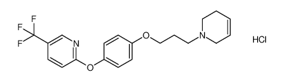 2-(4-(3-(3,6-dihydropyridin-1(2H)-yl)propoxy)phenoxy)-5-(trifluoromethyl)pyridine hydrochloride CAS:398126-71-1 manufacturer & supplier