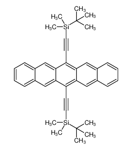 Silane,(6,13-pentacenediyldi-2,1-ethynediyl)bis[(1,1-dimethylethyl)dimethyl- CAS:398128-84-2 manufacturer & supplier