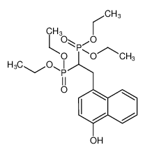 tetraethyl (2-(4-hydroxynaphthalen-1-yl)ethane-1,1-diyl)bis(phosphonate) CAS:398129-06-1 manufacturer & supplier