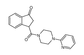 1-[(1-oxo-indan-3-yl)carbonyl]-4-(2-pyridyl)piperazine CAS:398145-87-4 manufacturer & supplier