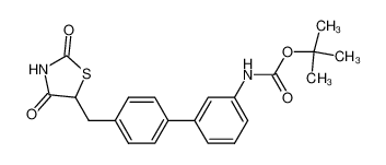 tert-Butyl [4'-(2,4-dioxothiazolidin-5-ylmethyl)-biphenyl-3-yl]carbamate CAS:398150-59-9 manufacturer & supplier