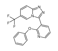 3-(2-phenoxypyridin-3-yl)-6-(trifluoromethyl)-[1,2,4]triazolo[4,3-a]pyridine CAS:398153-79-2 manufacturer & supplier