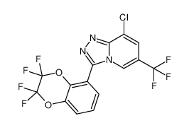 8-chloro-3-(2,2,3,3-tetrafluoro-2,3-dihydrobenzo[b][1,4]dioxin-5-yl)-6-(trifluoromethyl)-[1,2,4]triazolo[4,3-a]pyridine CAS:398154-32-0 manufacturer & supplier