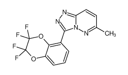 6-methyl-3-(2,2,3,3-tetrafluoro-2,3-dihydrobenzo[b][1,4]dioxin-5-yl)-[1,2,4]triazolo[4,3-b]pyridazine CAS:398155-70-9 manufacturer & supplier