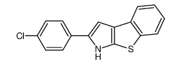 2-(4-chloro-phenyl)-1H-benzo[4,5]thieno[2,3-b]pyrrole CAS:39827-30-0 manufacturer & supplier