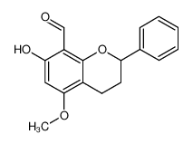 7-hydroxy-5-methoxy-2-phenyl-chroman-8-carbaldehyde CAS:39828-27-8 manufacturer & supplier