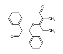 (Z)-2-Methyl-3-((Z)-3-oxo-1,2-diphenyl-propenylsulfanyl)-pent-2-enal CAS:39831-21-5 manufacturer & supplier