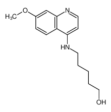 4-(5-hydroxypentyl)amino-7-methoxy-quinoline CAS:39844-43-4 manufacturer & supplier