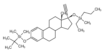 (13S,17R)-3-(tert-Butyl-dimethyl-silanyloxy)-17-(ethyl-methyl-propyl-silanyloxy)-17-ethynyl-13-methyl-7,8,9,11,12,13,14,15,16,17-decahydro-6H-cyclopenta[a]phenanthrene CAS:39845-38-0 manufacturer & supplier