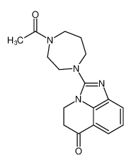 2-(4-acetyl-1,4-diazepan-1-yl)-4,5-dihydro-6H-imidazo[4,5,1-ij]quinolin-6-one CAS:398457-56-2 manufacturer & supplier