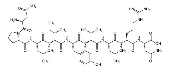 L-Asparagine,L-asparaginyl-L-prolyl-L-leucyl-L-isoleucyl-L-tyrosyl-L-threonyl-L-leucyl-L-arginyl- CAS:398464-92-1 manufacturer & supplier