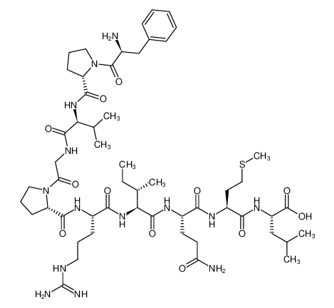 L-phenylalanyl-L-prolyl-L-valylglycyl-L-prolyl-L-arginyl-L-isoleucyl-L-glutaminyl-L-methionyl-L-leucine CAS:398468-38-7 manufacturer & supplier