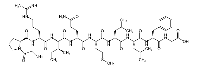 Glycine,glycyl-L-prolyl-L-arginyl-L-isoleucyl-L-glutaminyl-L-methionyl-L-leucyl-L-leucyl-L-phenylalanyl- CAS:398468-73-0 manufacturer & supplier