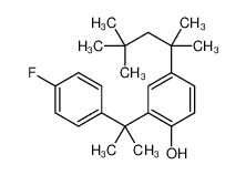 2-[2-(4-fluorophenyl)propan-2-yl]-4-(2,4,4-trimethylpentan-2-yl)phenol CAS:398474-24-3 manufacturer & supplier