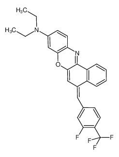 N,N-diethyl-5-(3-fluoro-4-(trifluoromethyl)benzylidene)-5H-benzo[a]phenoxazin-9-amine CAS:398482-45-6 manufacturer & supplier