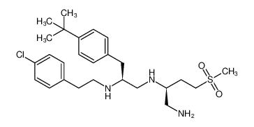 (S)-N2-((S)-3-(4-(tert-butyl)phenyl)-2-((4-chlorophenethyl)amino)propyl)-4-(methylsulfonyl)butane-1,2-diamine CAS:398483-81-3 manufacturer & supplier