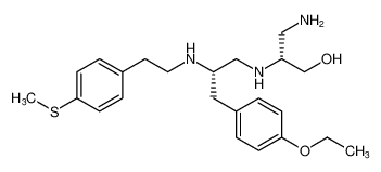 (R)-3-amino-2-(((S)-3-(4-ethoxyphenyl)-2-((4-(methylthio)phenethyl)amino)propyl)amino)propan-1-ol CAS:398485-45-5 manufacturer & supplier