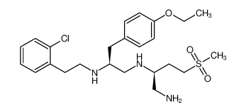 (S)-N2-((S)-2-((2-chlorophenethyl)amino)-3-(4-ethoxyphenyl)propyl)-4-(methylsulfonyl)butane-1,2-diamine CAS:398485-67-1 manufacturer & supplier