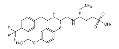 (S)-N2-((S)-3-(4-ethoxyphenyl)-2-((4-(trifluoromethyl)phenethyl)amino)propyl)-4-(methylsulfonyl)butane-1,2-diamine CAS:398485-76-2 manufacturer & supplier