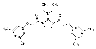 1,1'-(2-(diethylamino)-1,3,2-diazaphospholidine-1,3-diyl)bis(2-(3,5-dimethylphenoxy)ethan-1-one) CAS:398488-36-3 manufacturer & supplier