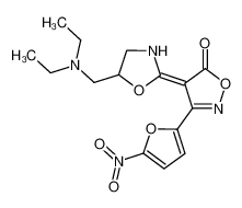 4-[(E)-5-(diethylamino-methyl)-oxazolidin-2-ylidene]-3-(5-nitro-furan-2-yl)-4H-isoxazol-5-one CAS:39849-61-1 manufacturer & supplier