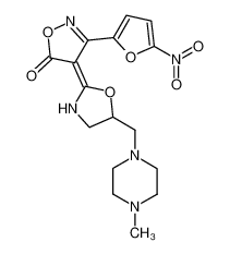 4-[(E)-5-(4-methyl-piperazin-1-ylmethyl)-oxazolidin-2-ylidene]-3-(5-nitro-furan-2-yl)-4H-isoxazol-5-one CAS:39849-64-4 manufacturer & supplier