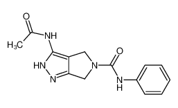 N-{5-phenylaminocarbonyl-4,6-dihydropyrrolo[3,4-c]pyrazol-3-yl}-acetamide CAS:398499-80-4 manufacturer & supplier