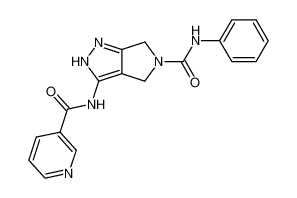 N-{5-phenylaminocarbonyl-4,6-dihydropyrrolo[3,4-c]pyrazol-3-yl}-nicotinic amide CAS:398499-92-8 manufacturer & supplier