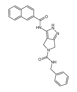 N-{5-benzylaminocarbonyl-4,6-dihydropyrrolo[3,4-c]pyrazol-3-yl}-2-naphthoic amide CAS:398501-88-7 manufacturer & supplier