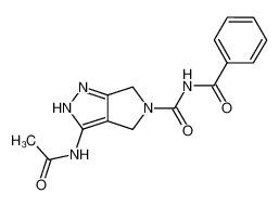 N-{5-benzoylaminocarbonyl-4,6-dihydropyrrolo[3,4-c]pyrazol-3-yl}-acetamide CAS:398502-10-8 manufacturer & supplier