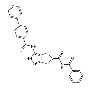 N-{5-benzoylaminocarbonyl-4,6-dihydropyrrolo[3,4-c]pyrazol-3-yl}-4-phenylbenzamide CAS:398503-39-4 manufacturer & supplier