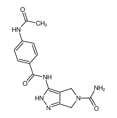 N-{5-aminocarbonyl-4,6-dihydropyrrolo[3,4-c]pyrazol-3-yl}-4-acetamidobenzamide CAS:398504-35-3 manufacturer & supplier