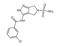 N-{5-aminosulfonyl-4,6-dihydropyrrolo[3,4-c]pyrazol-3-yl}-3-chlorobenzamide CAS:398505-36-7 manufacturer & supplier