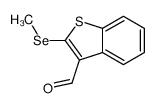 2-methylselanyl-1-benzothiophene-3-carbaldehyde CAS:39857-07-3 manufacturer & supplier