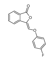 3-(4-fluoro-phenoxymethylene)-3H-isobenzofuran-1-one CAS:39868-41-2 manufacturer & supplier