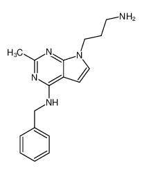 [7-(3-amino-propyl)-2-methyl-7H-pyrrolo[2,3-d]pyrimidin-4-yl]-benzyl-amine CAS:3987-74-4 manufacturer & supplier