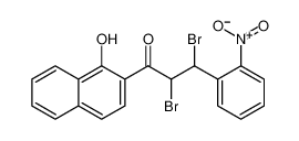 2,3-dibromo-1-(1-hydroxynaphthalen-2-yl)-3-(2-nitrophenyl)propan-1-one CAS:39875-88-2 manufacturer & supplier