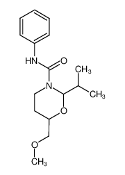 2-isopropyl-6-methoxymethyl-[1,3]oxazinane-3-carboxylic acid anilide CAS:39883-29-9 manufacturer & supplier