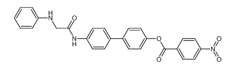 4-Nitro-benzoic acid 4'-(2-phenylamino-acetylamino)-biphenyl-4-yl ester CAS:3989-18-2 manufacturer & supplier