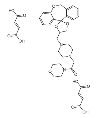 (E)-but-2-enedioic acid,1-morpholin-4-yl-2-[4-(spiro[1,3-dioxolane-2,11'-6H-benzo[c][1]benzoxepine]-4-ylmethyl)piperazin-1-yl]ethanone CAS:39890-28-3 manufacturer & supplier