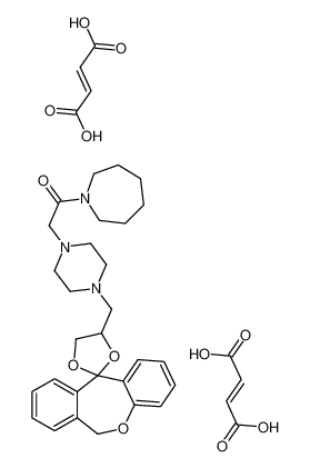 1-(azepan-1-yl)-2-[4-(spiro[1,3-dioxolane-2,11'-6H-benzo[c][1]benzoxepine]-4-ylmethyl)piperazin-1-yl]ethanone,(E)-but-2-enedioic acid CAS:39890-29-4 manufacturer & supplier