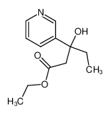 3-hydroxy-3-pyridin-3-yl-pentanoic acid ethyl ester CAS:39892-19-8 manufacturer & supplier