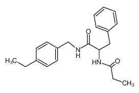 N-(4-Ethyl-benzyl)-3-phenyl-2-propionylamino-propionamide CAS:39895-29-9 manufacturer & supplier