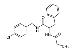 N-(4-Chloro-benzyl)-3-phenyl-2-propionylamino-propionamide CAS:39895-35-7 manufacturer & supplier