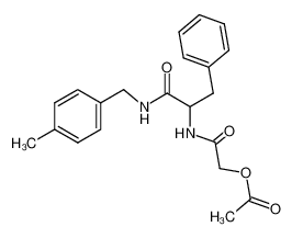 Acetic acid [1-(4-methyl-benzylcarbamoyl)-2-phenyl-ethylcarbamoyl]-methyl ester CAS:39895-39-1 manufacturer & supplier