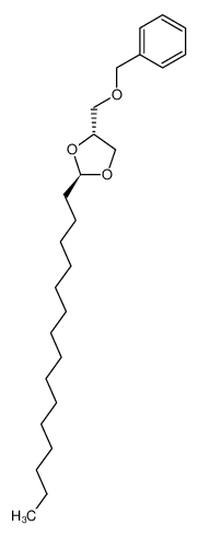 trans-(2R,4R)-4-[(benzyloxy)methyl]-2-pentadecyl-1,3-dioxolane CAS:399024-41-0 manufacturer & supplier